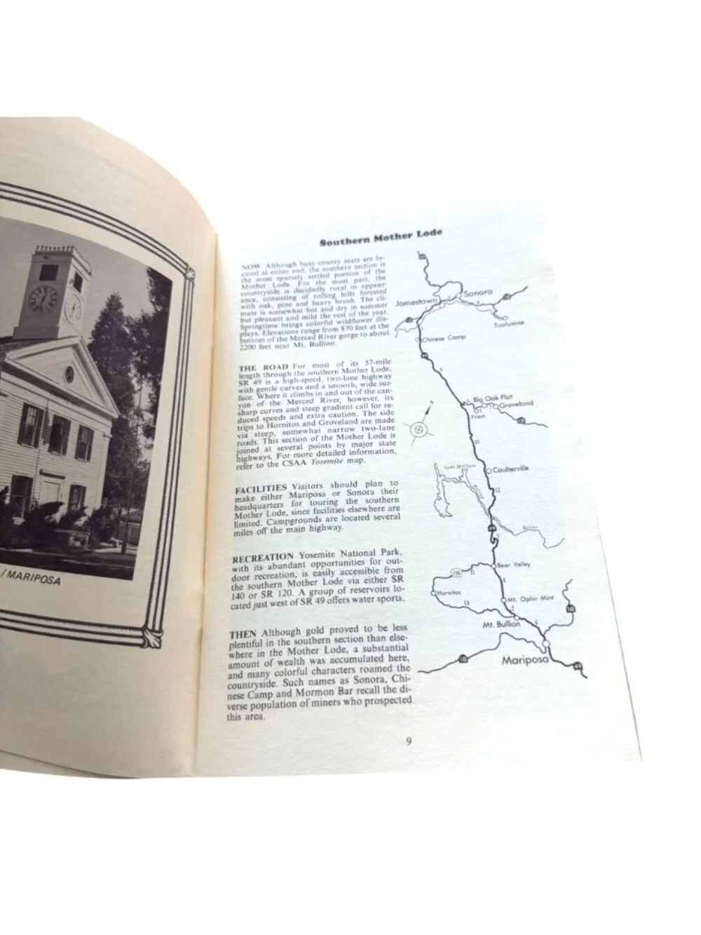 The Mother Lode 1978 Guidebook VTG Automobile Club Of Southern California Maps - Picture 4 of 7